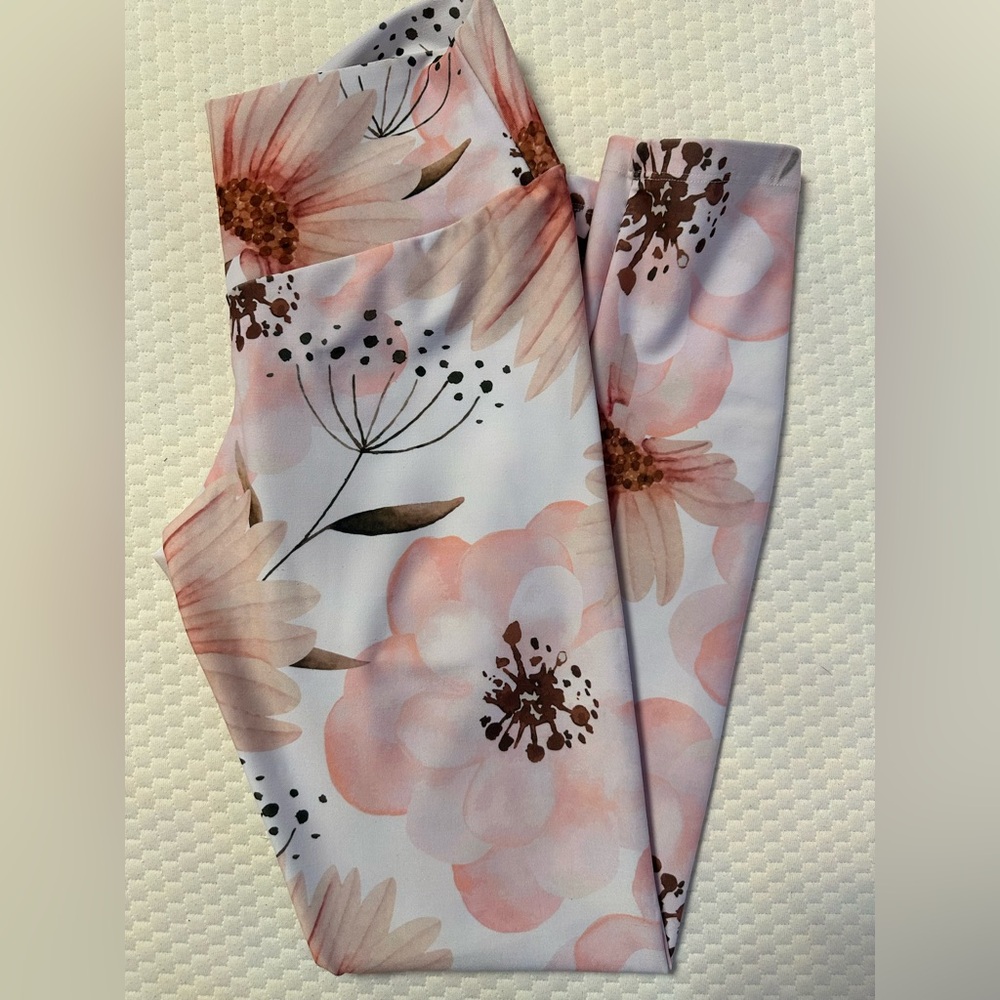 Floral Print Leggings